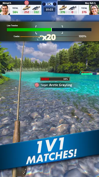 Ultimate Fishing! Fish Game  [МОД Много денег] Screenshot 2