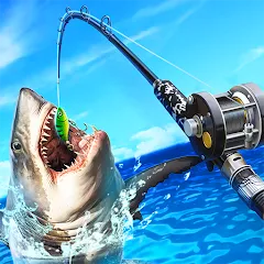 Взлом Ultimate Fishing! Fish Game  [МОД Много денег] - последняя версия apk на Андроид