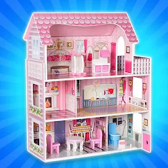 Взлом Girl Doll House Design & Clean  [МОД Меню] - стабильная версия apk на Андроид