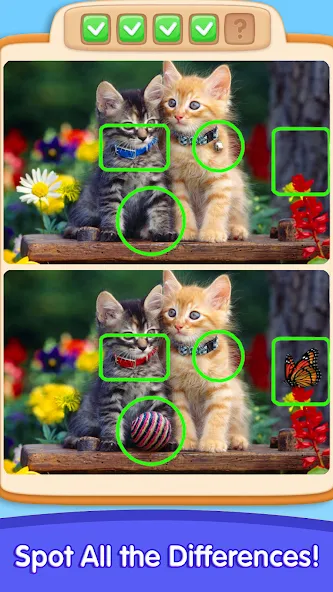 Can You Spot It: Differences  [МОД Бесконечные монеты] Screenshot 1