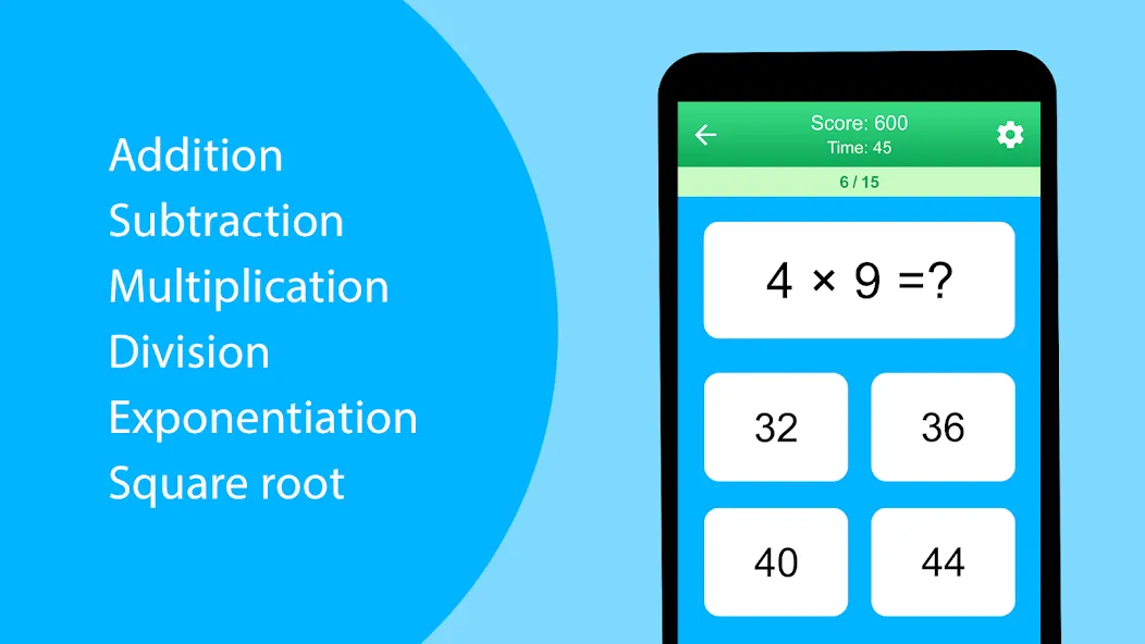 Math Games  [МОД Много денег] Screenshot 2