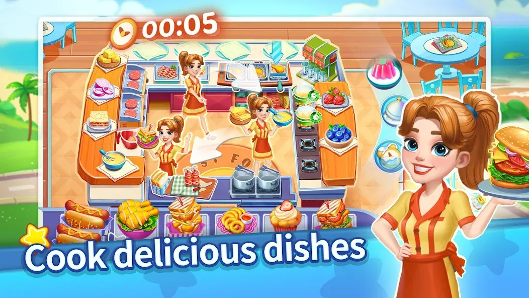 Cooking Master Adventure Games (Кукинг Мастер)  [МОД Много денег] Screenshot 1