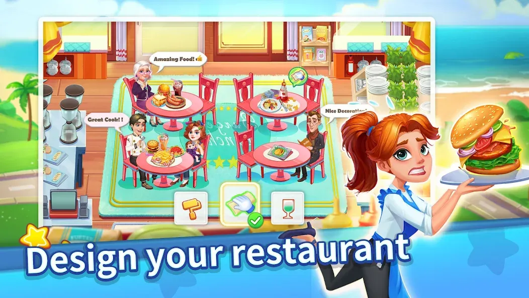 Cooking Master Adventure Games (Кукинг Мастер)  [МОД Много денег] Screenshot 2