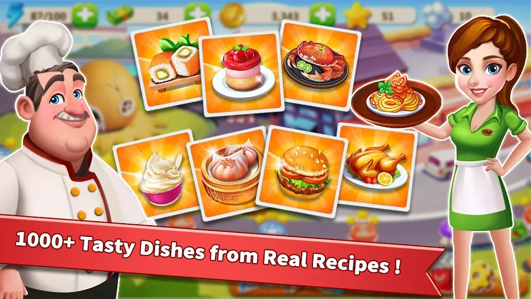 Rising Super Chef - Cook Fast (Райзинг Супер Шеф)  [МОД Бесконечные монеты] Screenshot 5