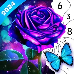 Скачать взлом Fancy Color - Paint By Number (Фэнси Колор)  [МОД Mega Pack] - последняя версия apk на Андроид