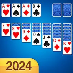 Взлом Solitaire Card Game (Солитер карточная игра)  [МОД Много денег] - полная версия apk на Андроид