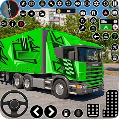 Взломанная Indian Truck Game 3d Truck sim (Трак Геймс Драйвинг Симулятор)  [МОД Много денег] - стабильная версия apk на Андроид