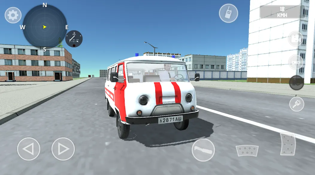 SovietCar: Simulator (оветКар)  [МОД Бесконечные деньги] Screenshot 1