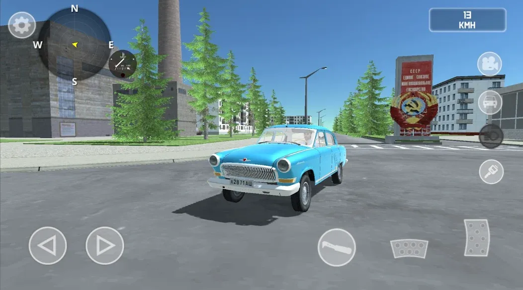 SovietCar: Simulator (оветКар)  [МОД Бесконечные деньги] Screenshot 2