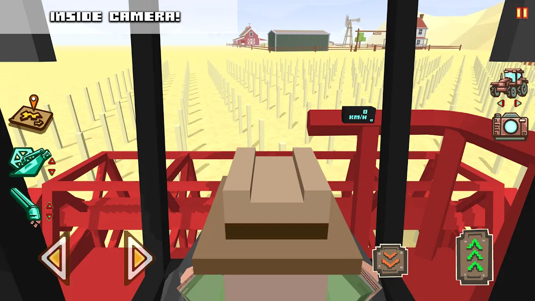 Blocky Farm Racing & Simulator  [МОД Unlimited Money] Screenshot 3