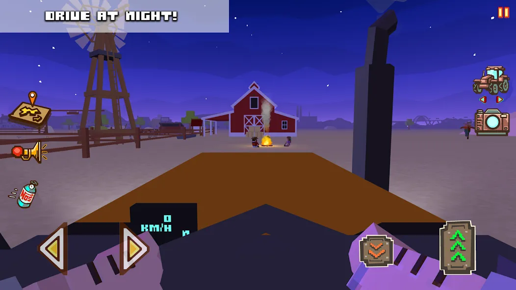 Blocky Farm Racing & Simulator  [МОД Unlimited Money] Screenshot 5