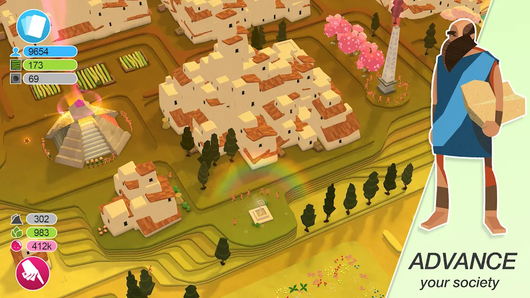 Godus (Годус)  [МОД Unlimited Money] Screenshot 2