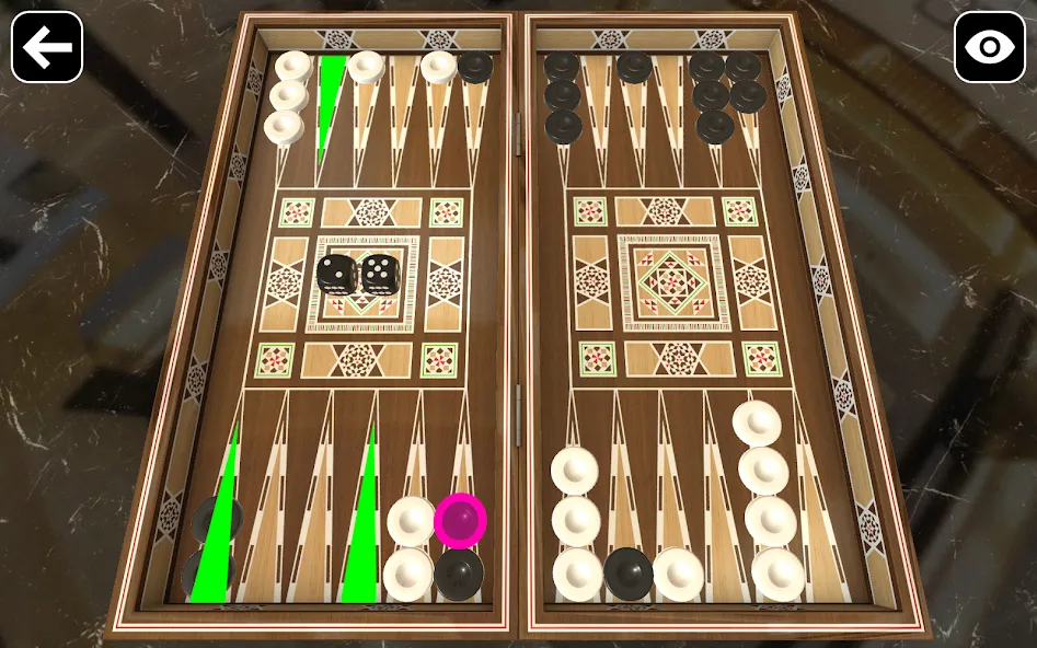 Original Backgammon  [МОД Все открыто] Screenshot 4