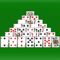 Скачать взлом Pyramid Solitaire - Card Games (Пирамида Солитер)  [МОД Menu] - стабильная версия apk на Андроид