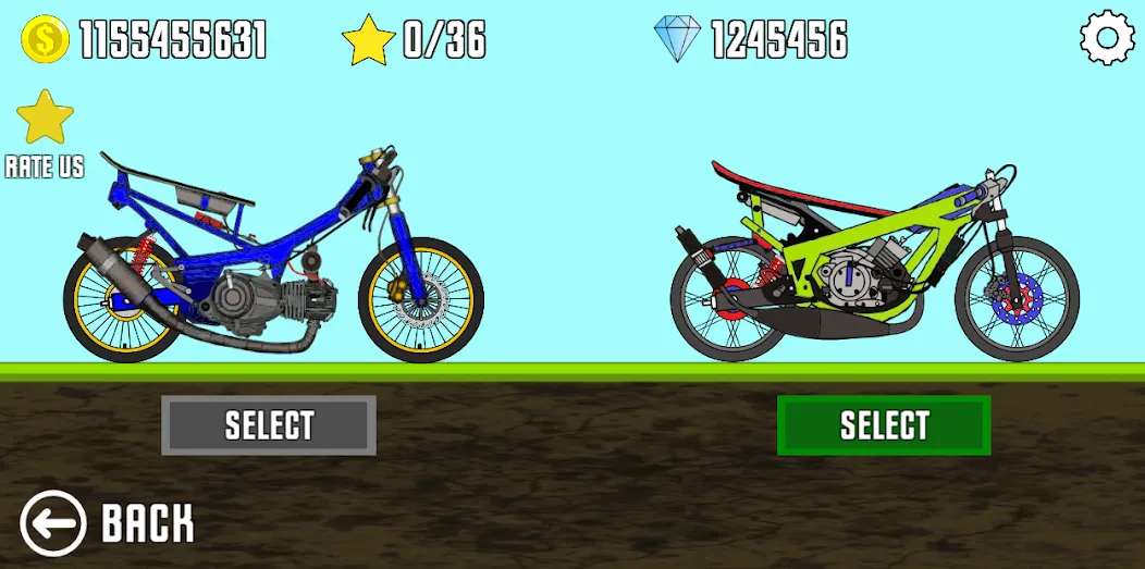 Drag Racing Bike (Драг рейсинг байк)  [МОД Много денег] Screenshot 2