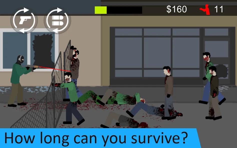 Flat Zombies: Defense&Cleanup (Флэт Зомби)  [МОД Много монет] Screenshot 5