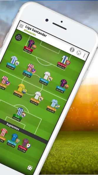 futmondo - soccer manager (футмондо)  [МОД Unlimited Money] Screenshot 2