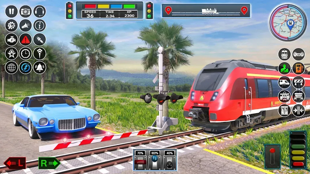 City Train Game 3d Train games  [МОД Unlocked] Screenshot 4