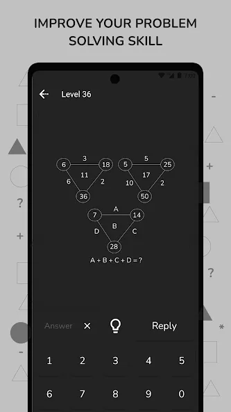 Math Puzzle & Brain Riddles  [МОД Много денег] Screenshot 5