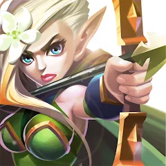 Скачать взломанную Magic Rush: Heroes (Меджик Раш)  [МОД Unlocked] - полная версия apk на Андроид