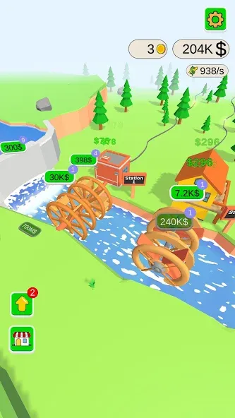 Water Power (Уотер Пауэр)  [МОД Unlimited Money] Screenshot 3