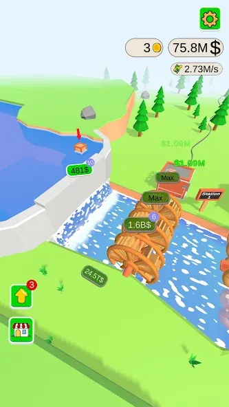 Water Power (Уотер Пауэр)  [МОД Unlimited Money] Screenshot 5