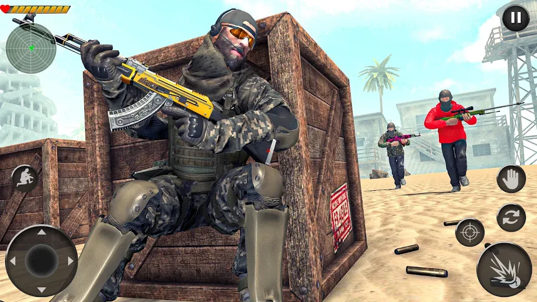 Army Commando Shooting Games  [МОД Mega Pack] Screenshot 5