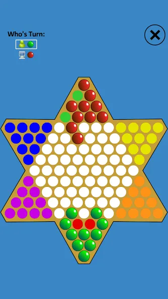 Chinese Checkers Touch (Китайские шашки Тач)  [МОД Unlocked] Screenshot 1