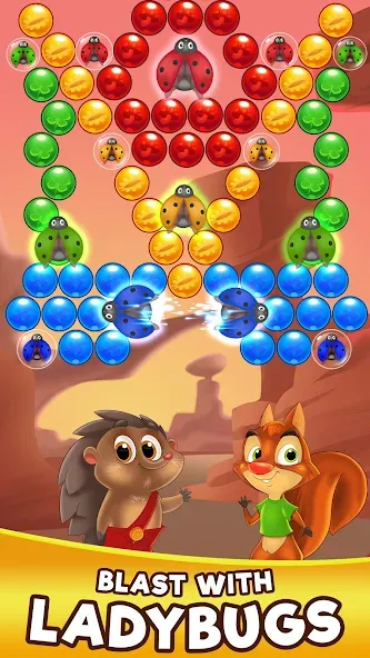 Bubble Friends Bubble Shooter  [МОД Menu] Screenshot 4