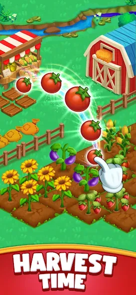 Farm Blast - Merge & Pop  [МОД Меню] Screenshot 5