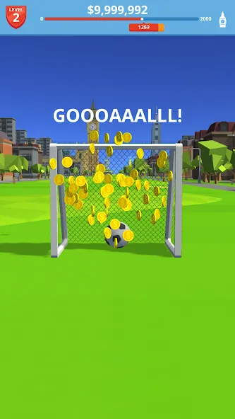 Soccer Kick (Сокер Кик)  [МОД Бесконечные деньги] Screenshot 2