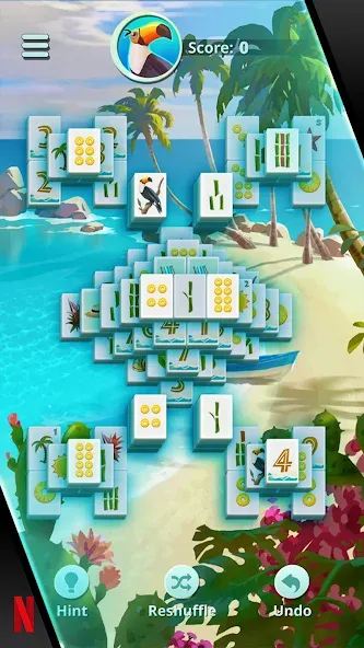 NETFLIX Mahjong Solitaire (НЕТФЛИКС)  [МОД Mega Pack] Screenshot 3