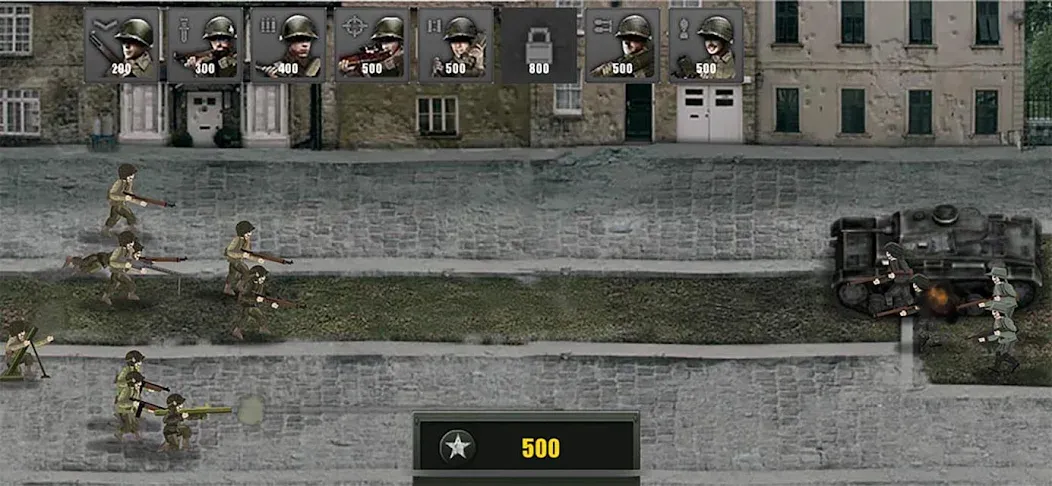 Warfare War Troops (Военное сражение Война Войска)  [МОД Unlimited Money] Screenshot 3