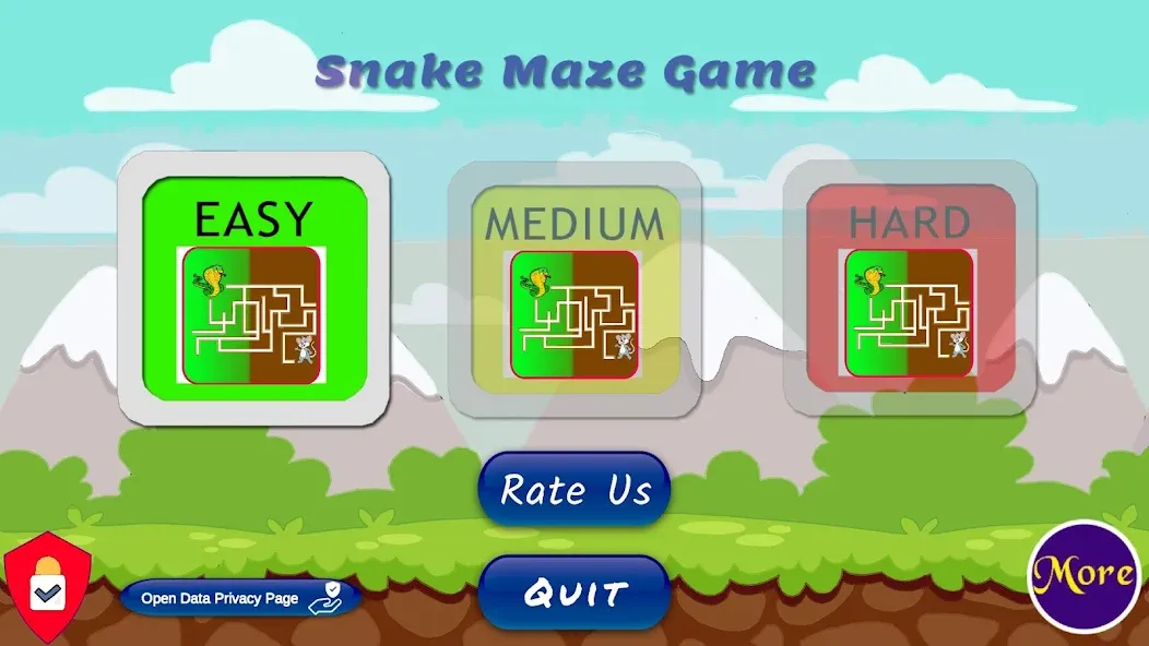 Snake Maze game (Змеиная лабиринтная игра)  [МОД Menu] Screenshot 1