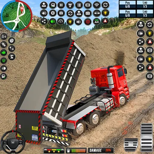 Cargo Truck Driving Truck Game (Ойл трек геймс симулятор 3D)  [МОД Mega Pack] Screenshot 1