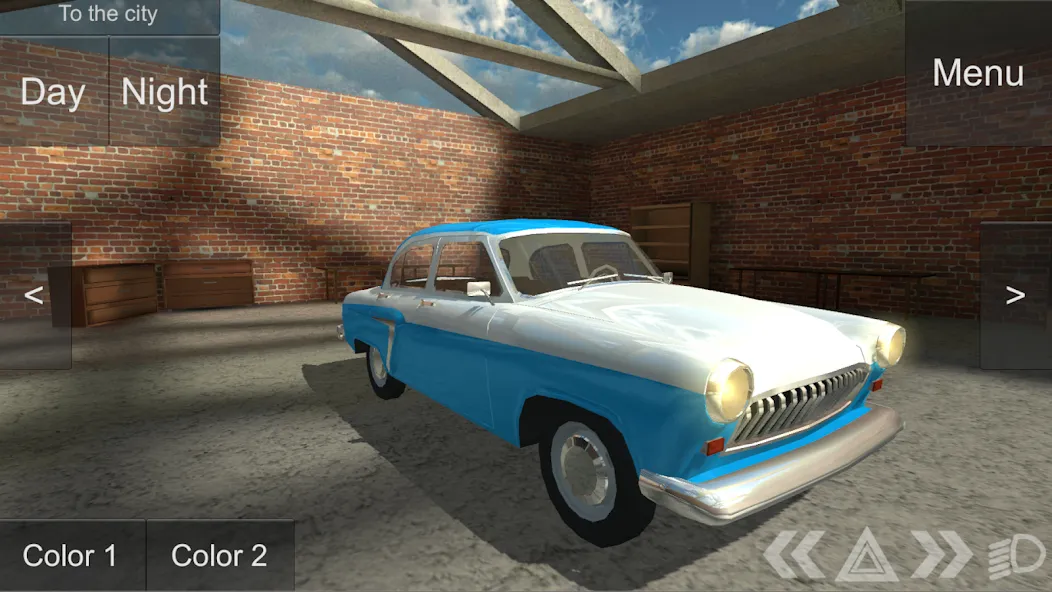 Russian Classic Car Simulator (Русский Классический Автосимулятор)  [МОД Бесконечные монеты] Screenshot 1