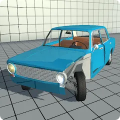 Скачать взлом Simple Car Crash Physics Sim (Симулятор физики простого автомобильного столкновения)  [МОД Меню] - полная версия apk на Андроид