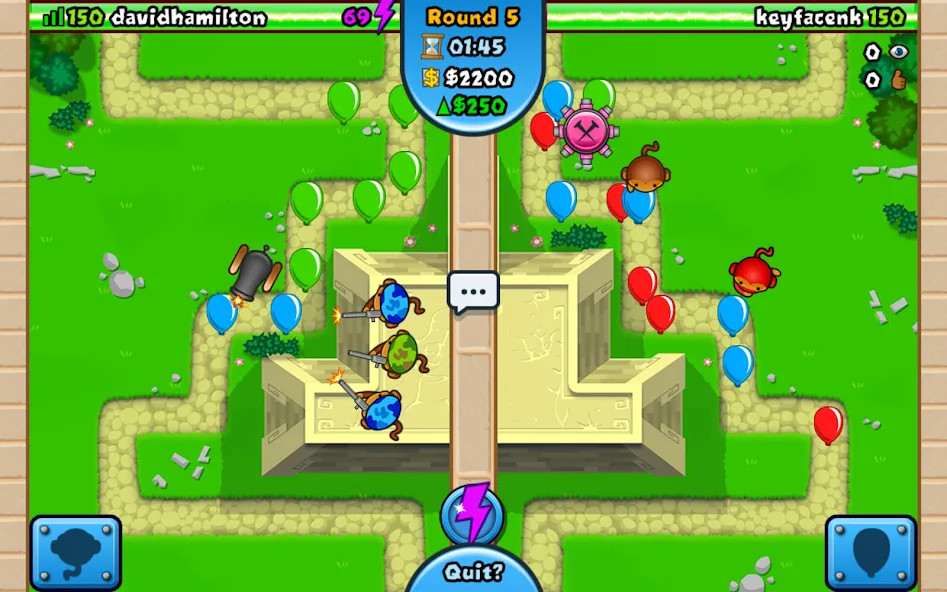 Bloons TD Battles (Блунс ТД Батлз)  [МОД Много денег] Screenshot 2