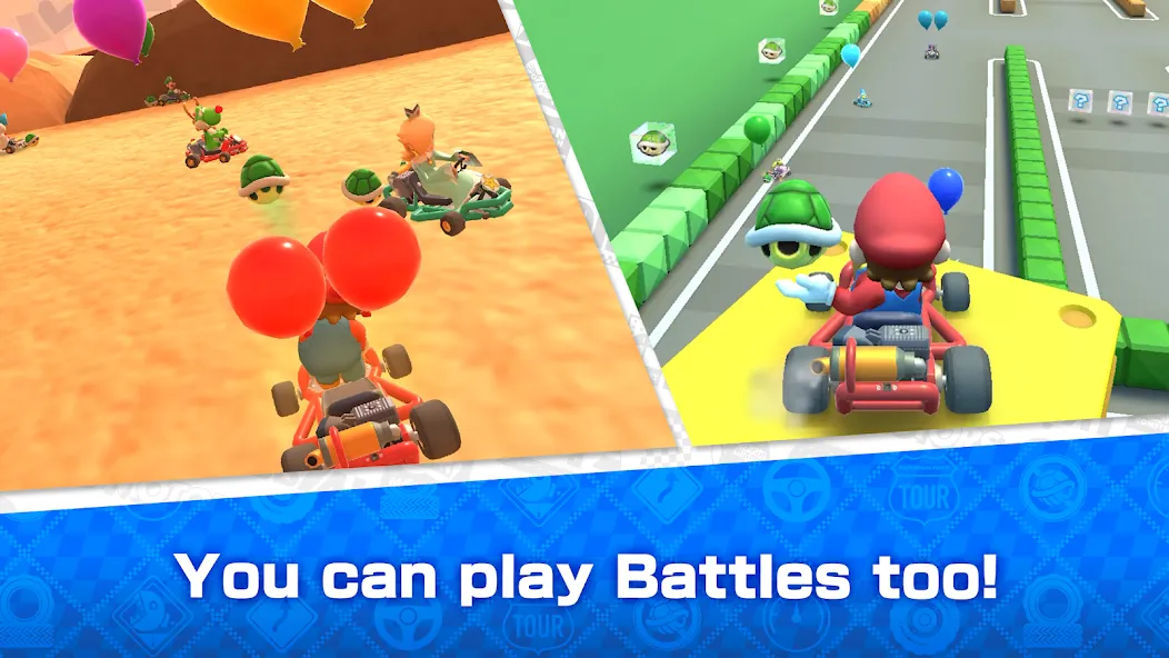 Mario Kart Tour (Марио Карт Тур)  [МОД Много монет] Screenshot 1