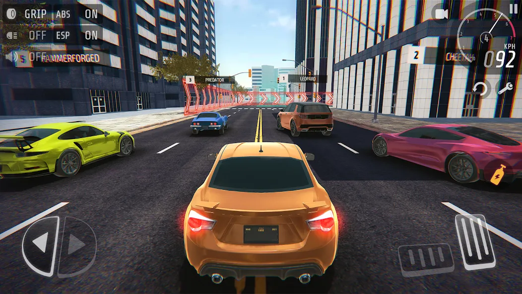 Nitro Speed car racing games (Нитро Спид)  [МОД Много монет] Screenshot 1