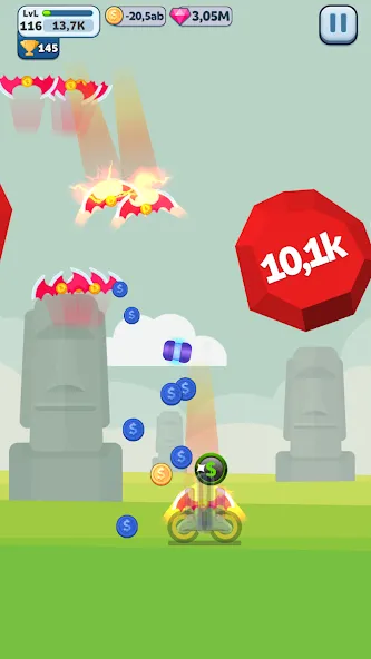 Ball Blast Cannon blitz mania (Балл Бласт Кэннон блиц мания)  [МОД Mega Pack] Screenshot 3