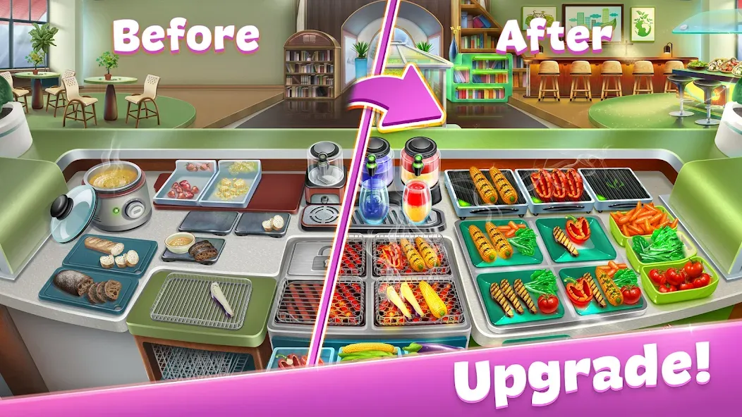 Cooking Fever: Restaurant Game  [МОД Много денег] Screenshot 4