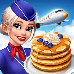 Скачать взломанную Airplane Chefs - Cooking Game (Эйрплейн Чефз)  [МОД Unlocked] - последняя версия apk на Андроид