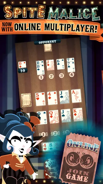 Spite & Malice  [МОД Много денег] Screenshot 1