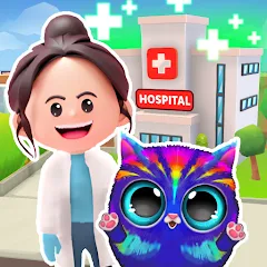 Взломанная Cute Animals: Pet Doctor (Мрдж Кьют Энималс)  [МОД Бесконечные монеты] - стабильная версия apk на Андроид