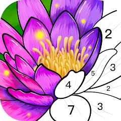 Скачать взломанную Color Time - Paint by Number (Колор Тайм)  [МОД Menu] - последняя версия apk на Андроид