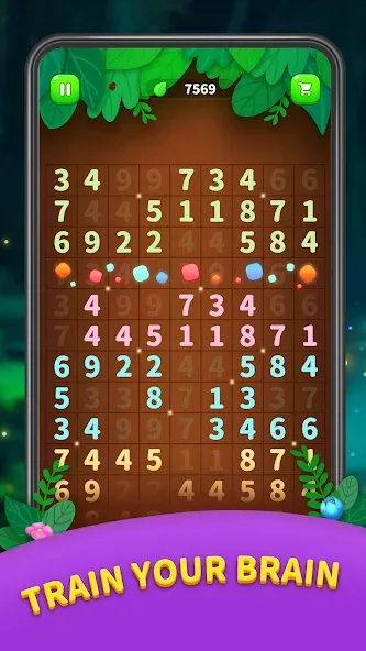 Number Match - Ten Pair Puzzle (Намбер Матч)  [МОД Бесконечные монеты] Screenshot 5