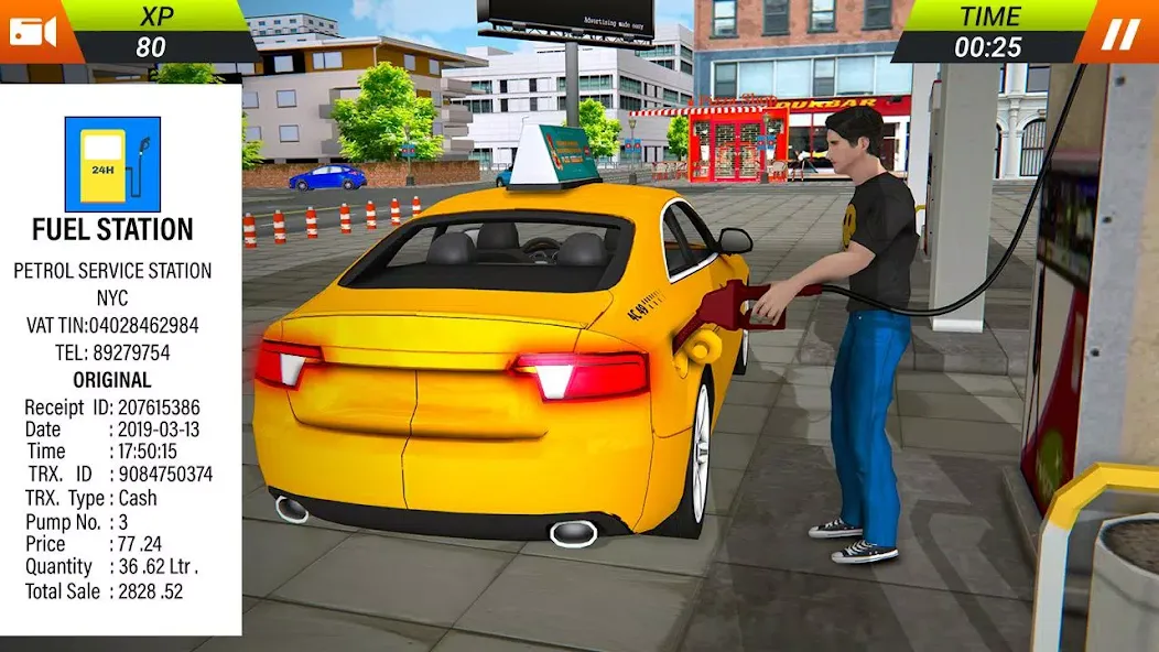 Modern Taxi Car Glory Driving  [МОД Бесконечные деньги] Screenshot 4