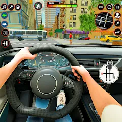 Взломанная Modern Taxi Car Glory Driving  [МОД Бесконечные деньги] - стабильная версия apk на Андроид