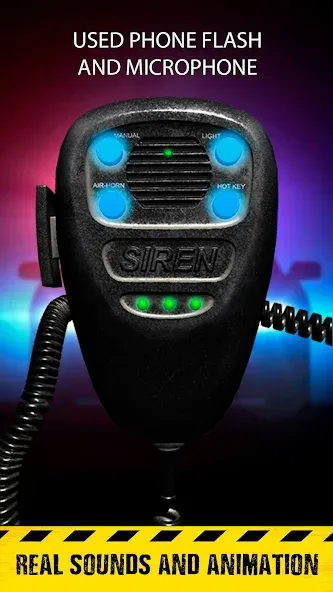 Siren sounds set: siren system  [МОД Бесконечные монеты] Screenshot 2